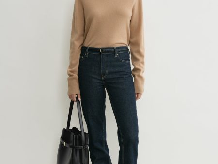 Cropped turtleneck camel Supply