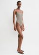 Smocked swimsuit dove Fashion