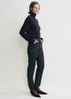 Cropped turtleneck navy Fashion