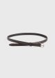 Thin leather belt bark Fashion