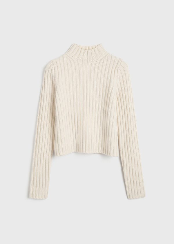 Petite chunky rib knit snow Online