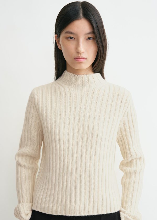 Petite chunky rib knit snow Online