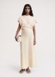 Slouch waist dress bleached sand Online Hot Sale