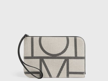 Monogram travel pouch ecru Fashion