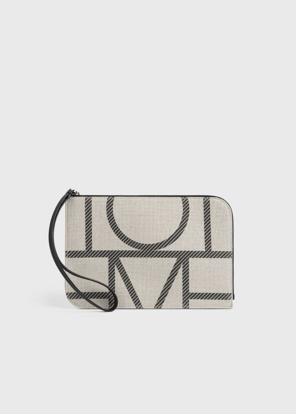 Monogram travel pouch ecru Fashion