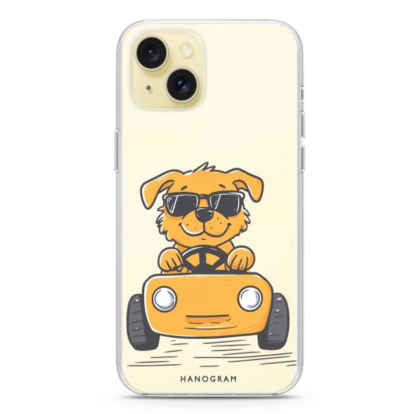 Cool Pup Drive iPhone 15 Plus Ultra Clear Case Sale