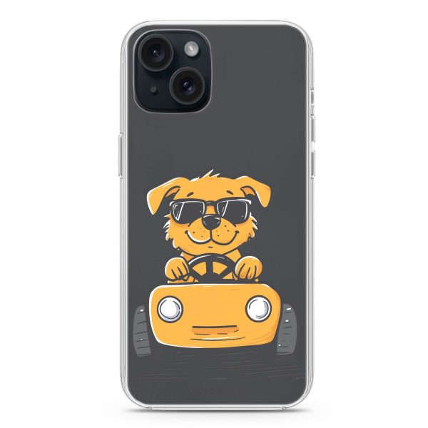 Cool Pup Drive iPhone 15 Plus Ultra Clear Case Sale