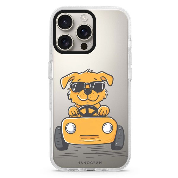 Cool Pup Drive iPhone 15 Pro Ultra Clear Case Online Sale