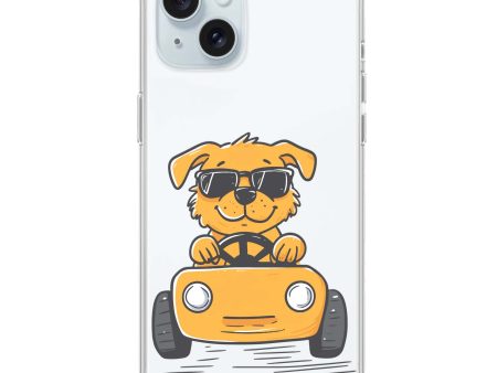 Cool Pup Drive iPhone 15 Ultra Clear Case Discount