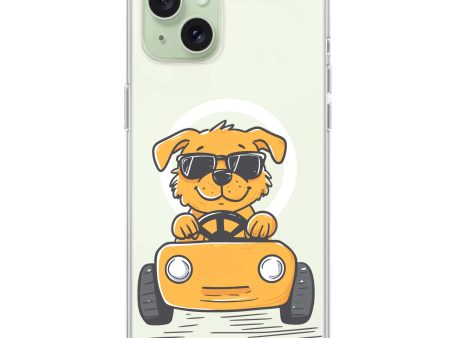 Cool Pup Drive iPhone 15 Plus MagSafe Compatible Ultra Clear Case Online