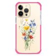 Wildflower Whimsy iPhone 15 Pro MagSafe Compatible Ultra Shockproof Case Supply