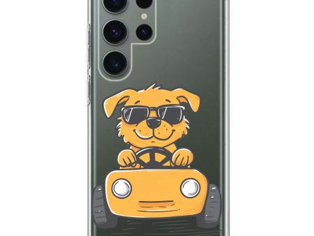 Cool Pup Drive Samsung Galaxy Ultra Clear Case For Sale