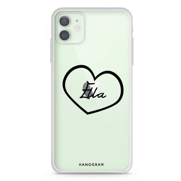 Sweet Heart iPhone 12 mini Ultra Clear Case Fashion