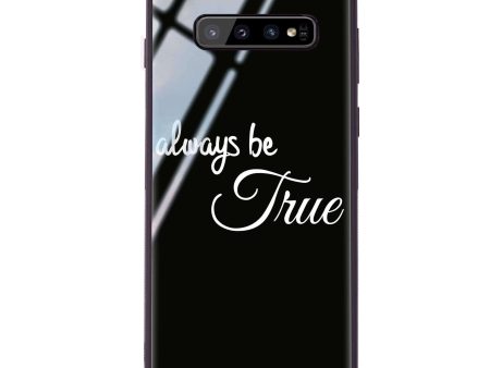 Always be true love with passion II Samsung S10 Plus Glass Case Sale