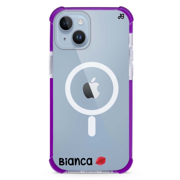 A Kiss iPhone 14 Plus MagSafe Compatible Ultra Shockproof Case Online now