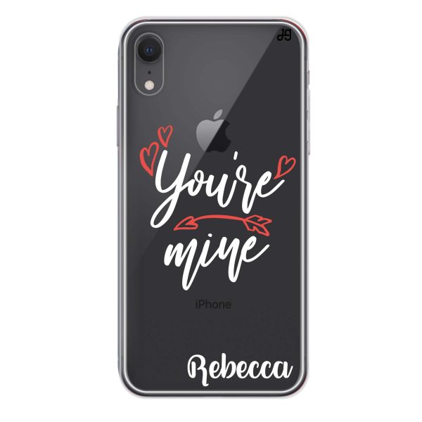 You are mine II iPhone XR Ultra Clear Case Sale