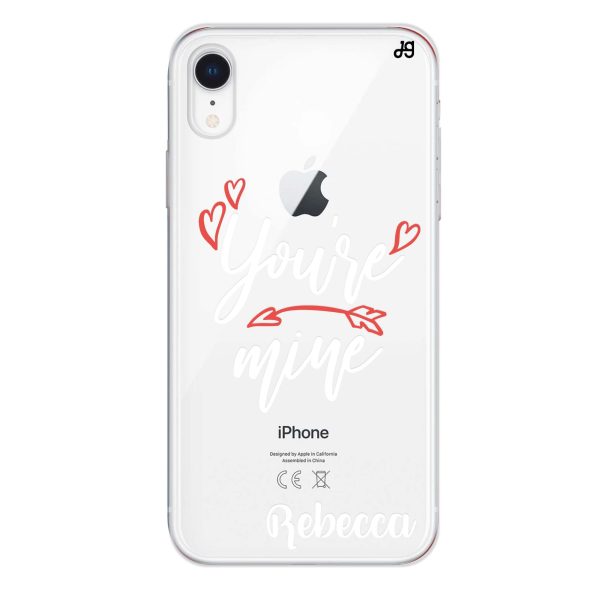 You are mine II iPhone XR Ultra Clear Case Sale