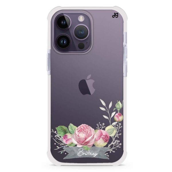 Ribbon & Floral iPhone 12 Pro Ultra Shockproof Case Online Sale