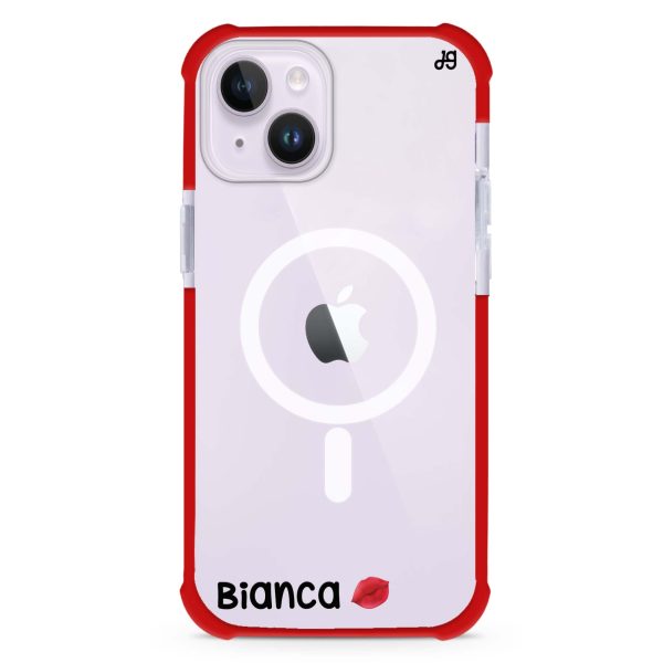 A Kiss iPhone 14 Plus MagSafe Compatible Ultra Shockproof Case Online now