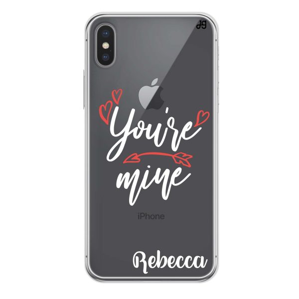 You are mine II iPhone XS Max Ultra Clear Case Online Hot Sale