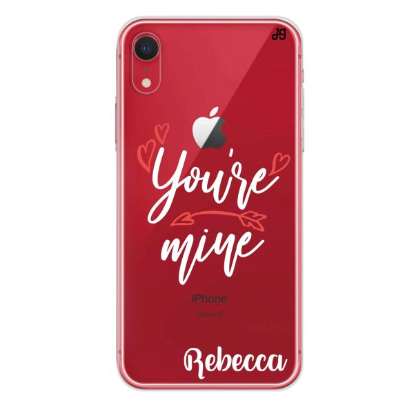 You are mine II iPhone XR Ultra Clear Case Sale