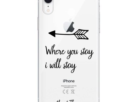 Always love together iPhone XR Ultra Clear Case For Sale