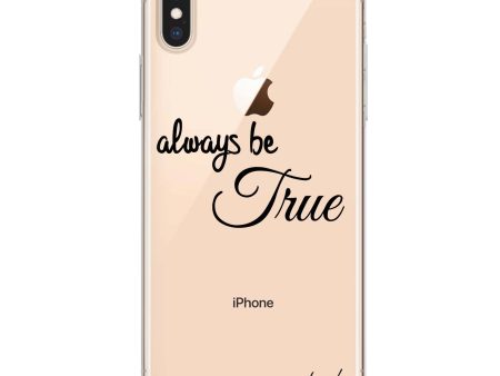 Always be true love with passion I iPhone XS Max Ultra Clear Case Online Sale