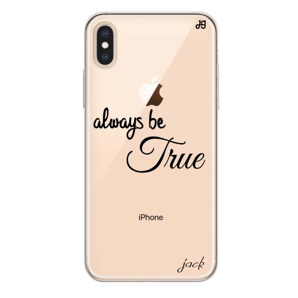 Always be true love with passion I iPhone XS Max Ultra Clear Case Online Sale