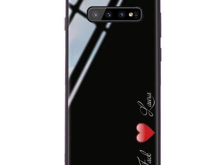 You & Me Samsung S10 Glass Case For Cheap