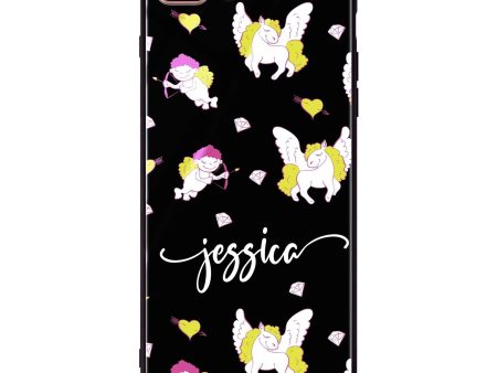 Angel & Unicorn iPhone 8 Plus Glass Case Online Sale