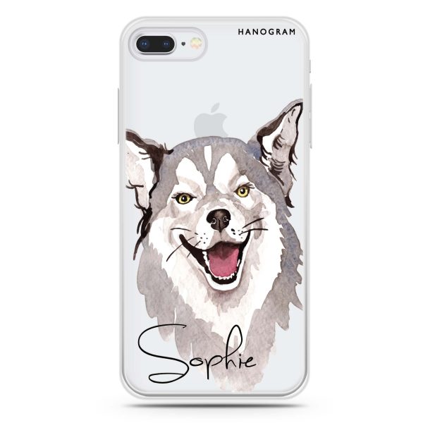 Border Collie iPhone 8 Ultra Clear Case For Discount