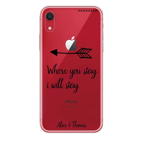 Always love together iPhone XR Ultra Clear Case For Sale