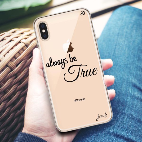 Always be true love with passion I iPhone XS Max Ultra Clear Case Online Sale