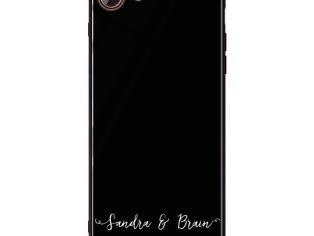 You & Me & Our Date iPhone 7 Glass Case For Discount