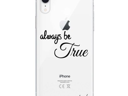 Always be true love with passion I iPhone XR Ultra Clear Case Online