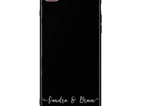 You & Me & Our Date iPhone 8 Plus Glass Case Cheap