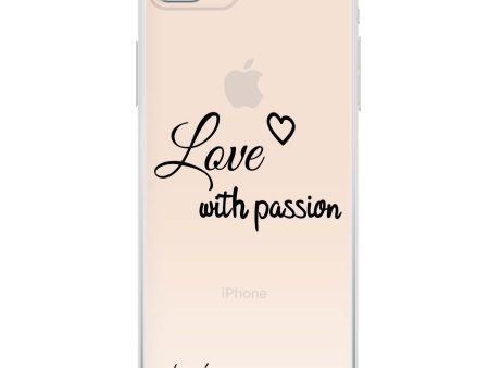 Always be true love with passion II iPhone 8 Ultra Clear Case For Cheap