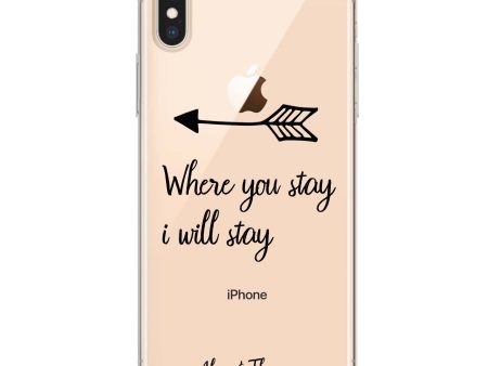 Always love together iPhone XS Max Ultra Clear Case Discount