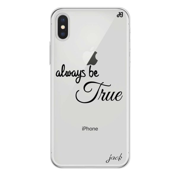 Always be true love with passion I iPhone XS Ultra Clear Case Fashion