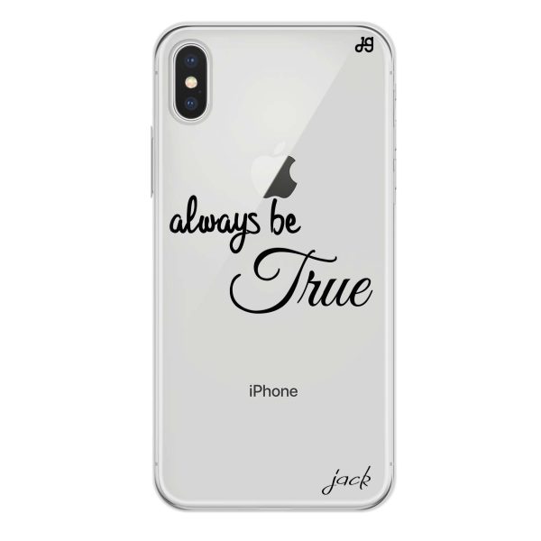 Always be true love with passion I iPhone XS Max Ultra Clear Case Online Sale