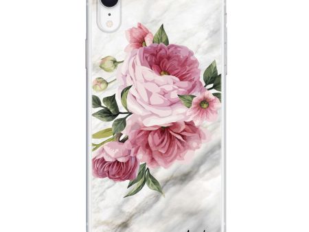 Floral & Marble iPhone XR Ultra Clear Case Supply