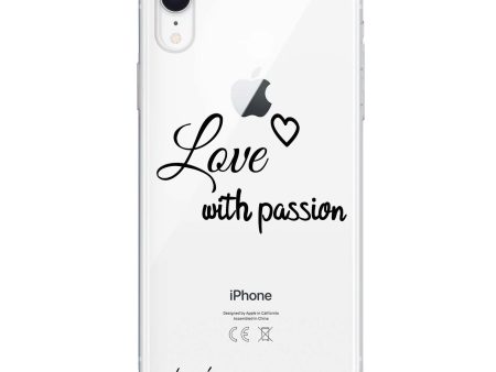 Always be true love with passion II iPhone XR Ultra Clear Case For Cheap