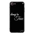 Always be true love with passion II iPhone 7 Glass Case For Sale