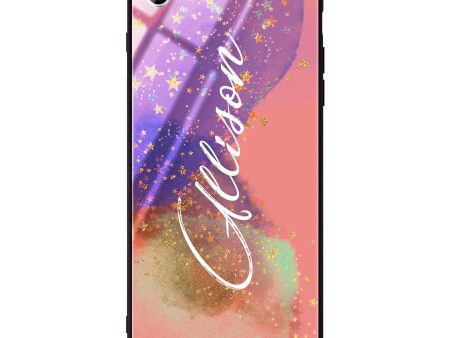 Among Stars iPhone SE Glass Case Sale