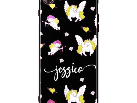 Angel & Unicorn iPhone 7 Glass Case Online now