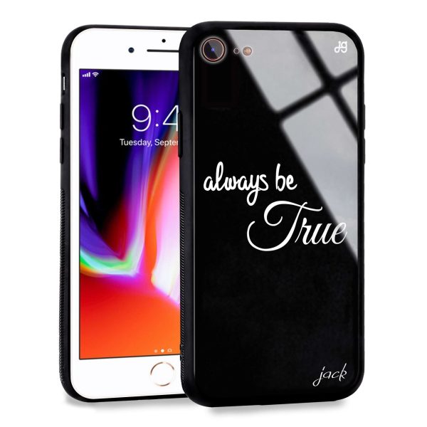 Always be true love with passion II iPhone 7 Glass Case For Sale